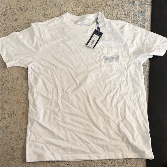 Vineyard Vines Other - Vineyard Vines White Men's Short-Sleeve Pocket Tee